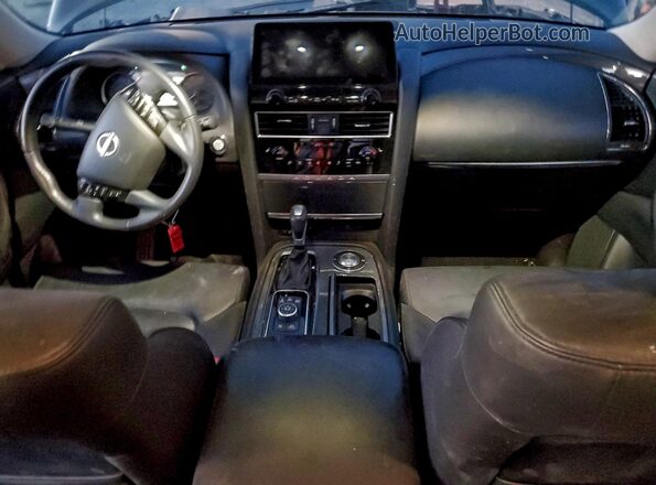 JN8AY2ACXP9180793 2023 NISSAN ARMADA Черный Вид панели приборов