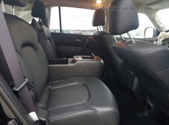 JN8AY2BA4R9418539 2024 NISSAN ARMADA Черный Вид задней части салона