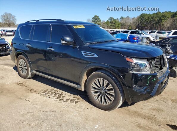 JN8AY2BA5P9401469 2023 NISSAN ARMADA Черный Передняя правая четверть