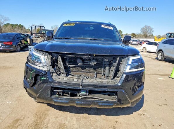 JN8AY2BA5P9401469 2023 NISSAN ARMADA Черный Вид спереди