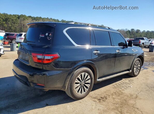 JN8AY2BA5P9401469 2023 NISSAN ARMADA Черный Задняя правая четверть