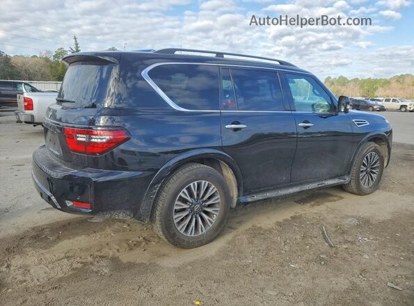 JN8AY2BA5R9418386 2024 NISSAN ARMADA Черный Задняя правая четверть