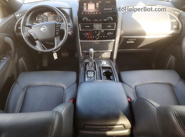 JN8AY2BA5R9418386 2024 NISSAN ARMADA Черный Вид панели приборов