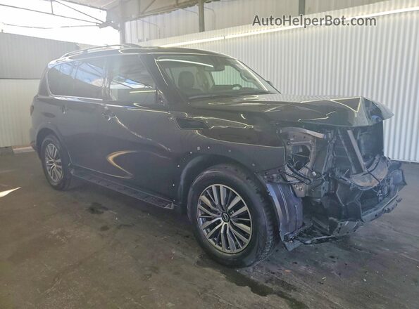 JN8AY2BC3P9181301 2023 NISSAN ARMADA Черный Передняя правая четверть
