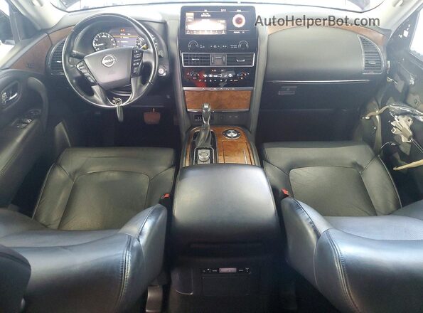 JN8AY2BC3P9181301 2023 NISSAN ARMADA Черный Вид панели приборов