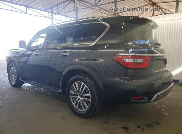 JN8AY2BC3P9181301 2023 NISSAN ARMADA Черный Задняя левая четверть