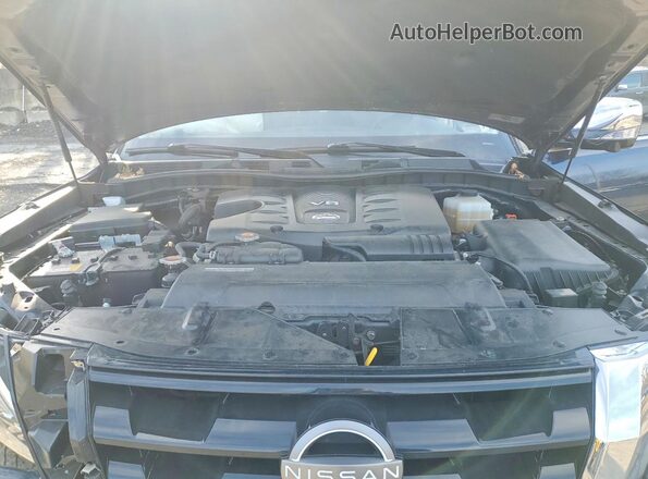 JN8AY2CD4P9690109 2023 NISSAN ARMADA Black Widok komory silnika