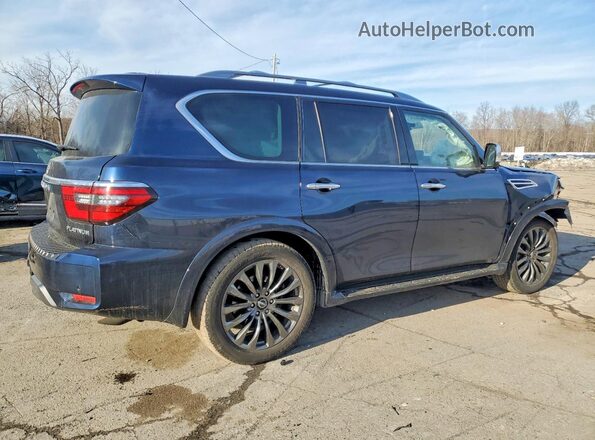 JN8AY2CD4P9690109 2023 NISSAN ARMADA Black Tył prawy