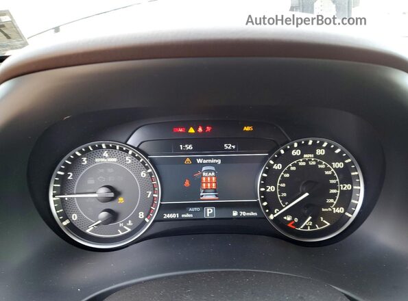JN8AY2CD4P9690109 2023 NISSAN ARMADA Black Widok zestawu wskaźników