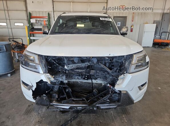 JN8AY2DB1N9814511 2022 NISSAN ARMADA Белый Вид спереди