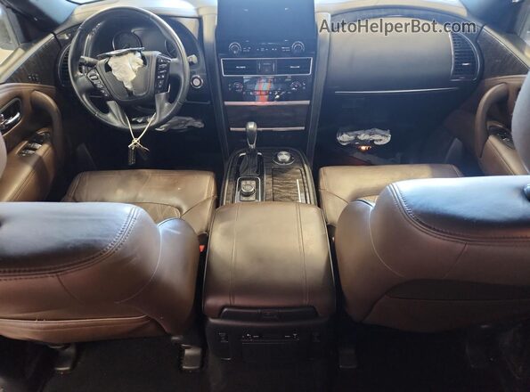 JN8AY2DB1N9814511 2022 NISSAN ARMADA Белый Вид панели приборов
