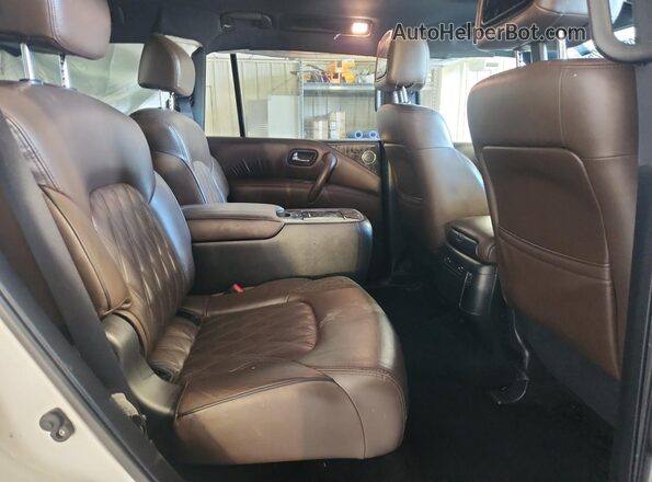 JN8AY2DB1N9814511 2022 NISSAN ARMADA Белый Вид задней части салона