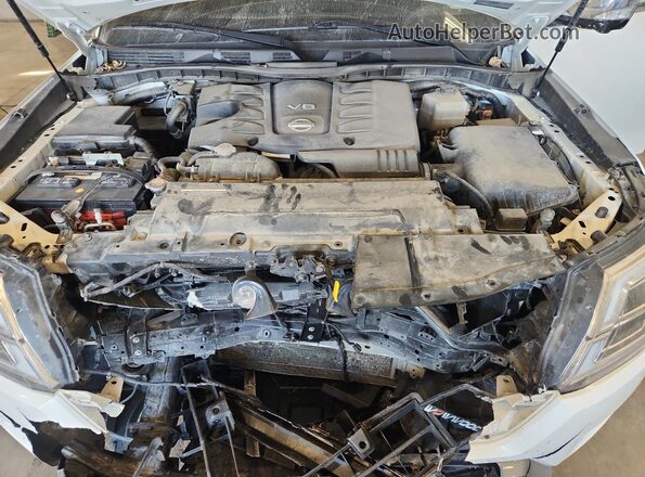 JN8AY2DB1N9814511 2022 NISSAN ARMADA Белый Вид подкапотного пространства