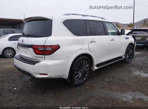 JN8AY2DB5N9814981 2022 NISSAN ARMADA Белый Задняя правая четверть