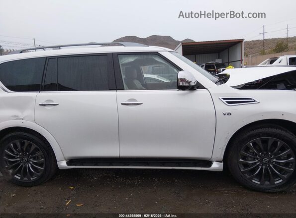 JN8AY2DB5N9814981 2022 NISSAN ARMADA Белый Панорамный вид салона 360°