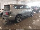 2023 Nissan Armada Platinum 4wd Серый vin: JN8AY2DB6P9835082