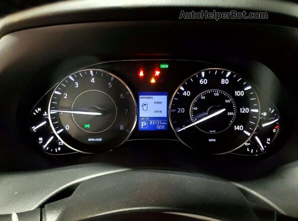 JN8AY2NC3KX512491 2019 NISSAN ARMADA Угольный Вид щитка приборов