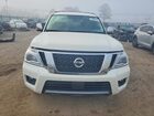 2019 Nissan Armada Sv Белый vin: JN8AY2ND5K9094271