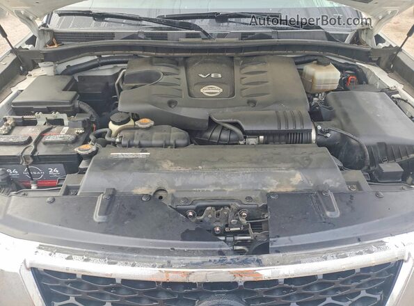 JN8AY2ND5K9094271 2019 NISSAN ARMADA Белый Вид подкапотного пространства