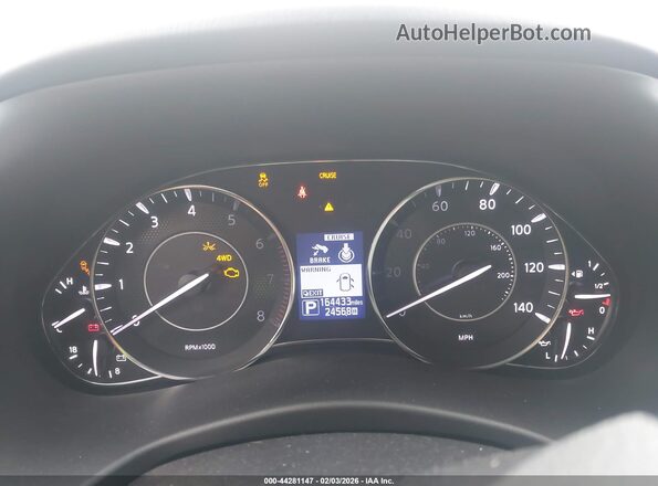JN8AY2NE2H9706623 2017 NISSAN ARMADA White Vista de los asientos traseros