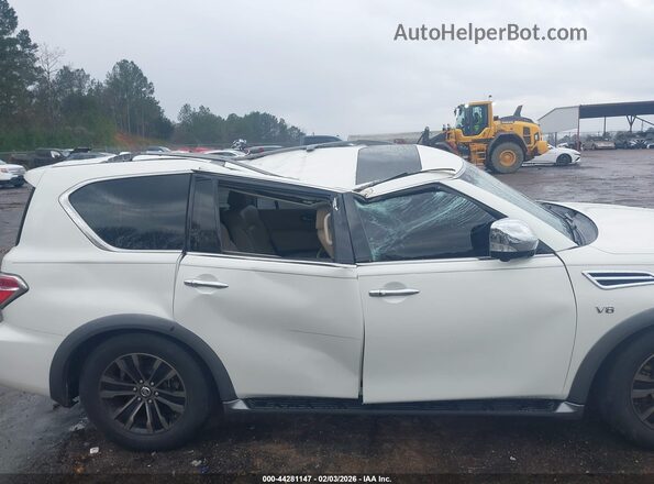 JN8AY2NE2H9706623 2017 NISSAN ARMADA White Vista frontal