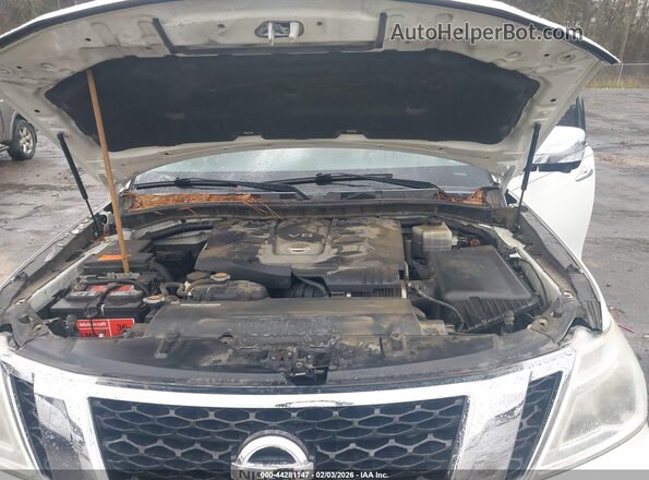 JN8AY2NE2H9706623 2017 NISSAN ARMADA White Vista trasera