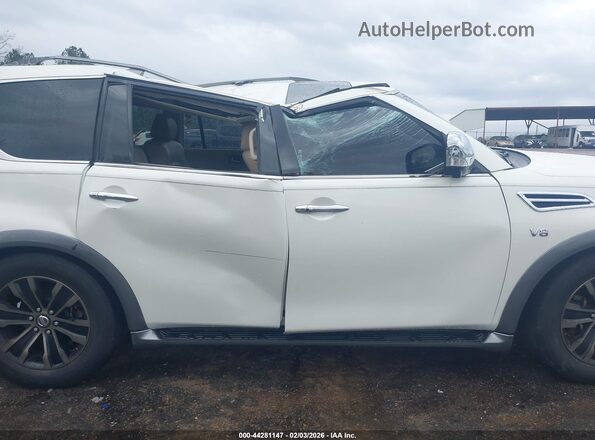 JN8AY2NE2H9706623 2017 NISSAN ARMADA White Vista interior trasera
