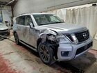 2018 Nissan Armada Platinum Серебряный vin: JN8AY2NE8J9730320