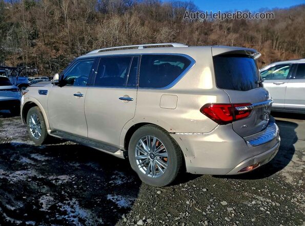 JN8AZ2AC3P9490300 2023 INFINITI QX80 Beige Trasero izquierdo