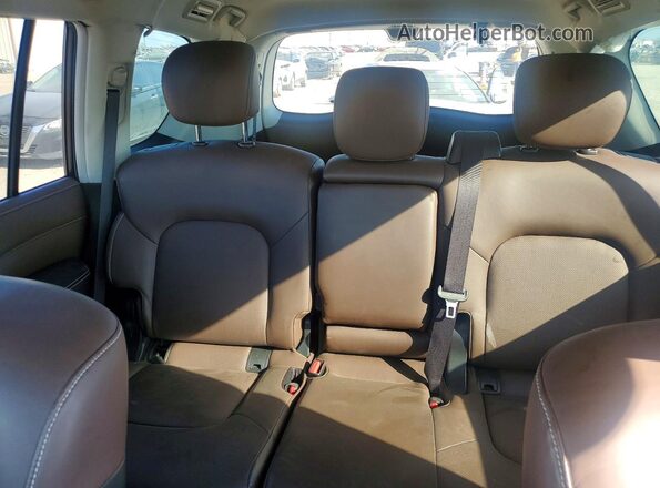 JN8AZ2AC4P9490791 2023 INFINITI QX80 Gray Հետևի նստատեղերի տեսք