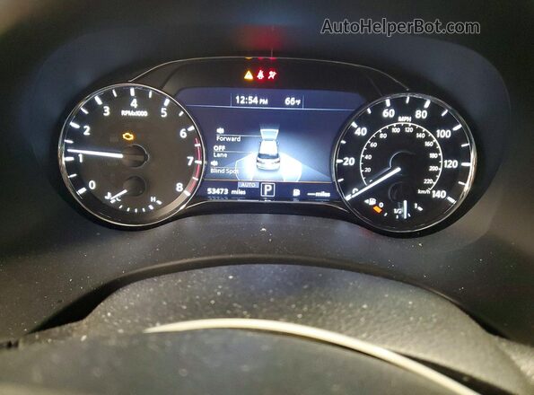 JN8AZ2AC9N9485311 2022 INFINITI QX80 Gold Вид щитка приладів