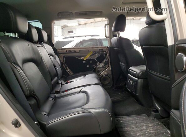 JN8AZ2AC9N9485311 2022 INFINITI QX80 Gold Вид задньої частини салону