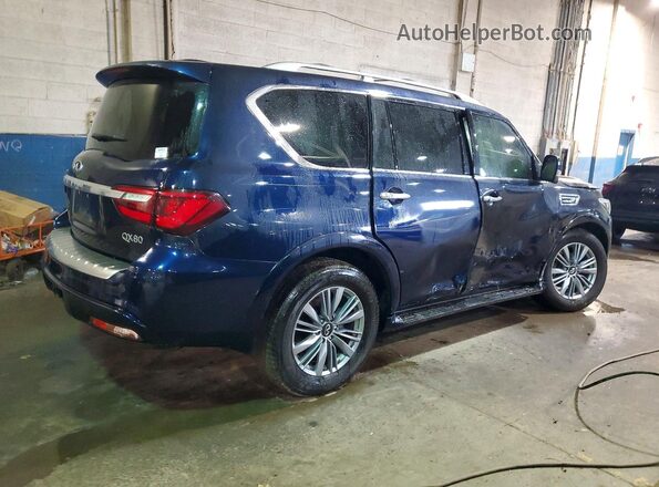 JN8AZ2ADXP9875152 2023 INFINITI QX80 Blue Tył prawy