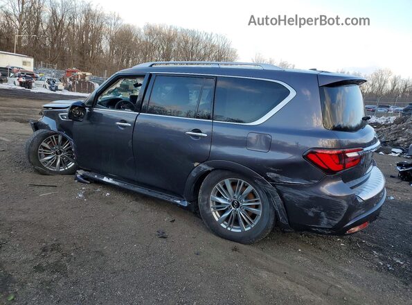 JN8AZ2AF1R9765305 2024 INFINITI QX80 Черный Задняя правая четверть
