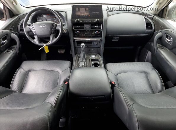 JN8AZ2AF6P9756743 2023 INFINITI QX80 Бежевый Вид панели приборов