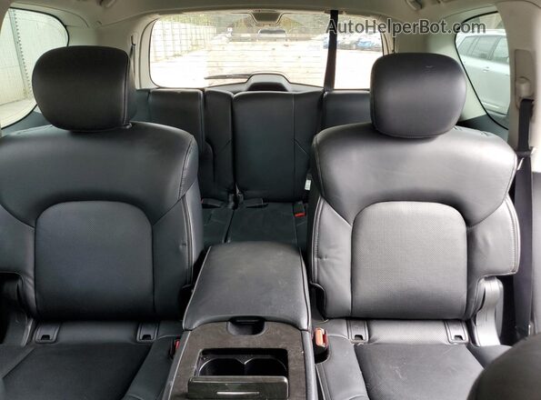 JN8AZ2AF6P9756743 2023 INFINITI QX80 Бежевый Вид задних сидений