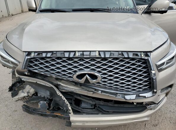JN8AZ2AF6P9756743 2023 INFINITI QX80 Бежевый Вид подкапотного пространства