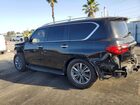 2022 Infiniti Qx80 Luxe Черный vin: JN8AZ2AF9N9740842