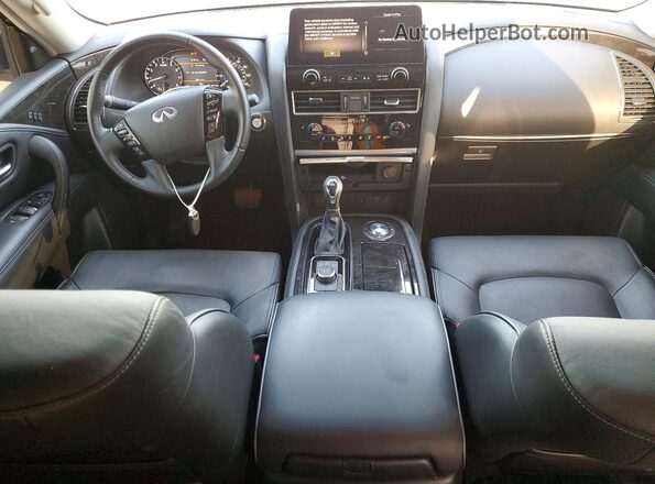 JN8AZ2AF9N9740842 2022 INFINITI QX80 Черный Вид панели приборов
