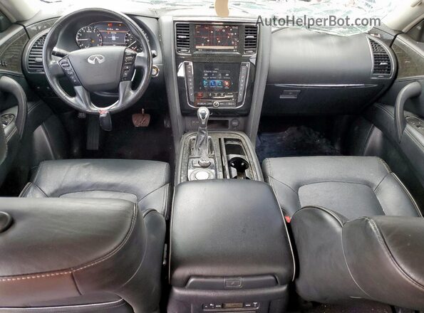 JN8AZ2AFXM9719982 2021 INFINITI QX80 Black Vista del salpicadero