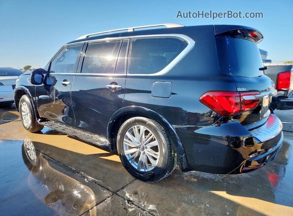 JN8AZ2AFXM9719982 2021 INFINITI QX80 Black Trasero izquierdo