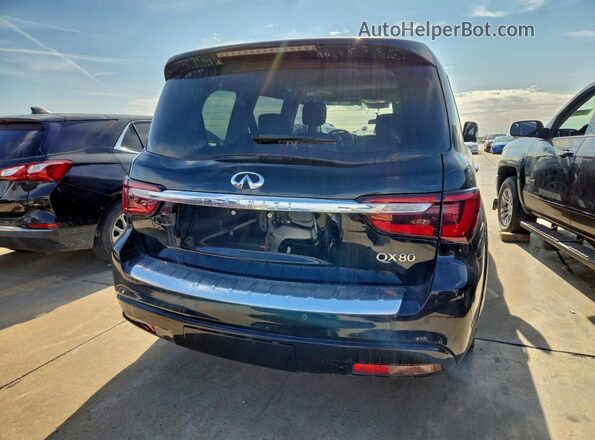 JN8AZ2AFXM9719982 2021 INFINITI QX80 Black Vista trasera