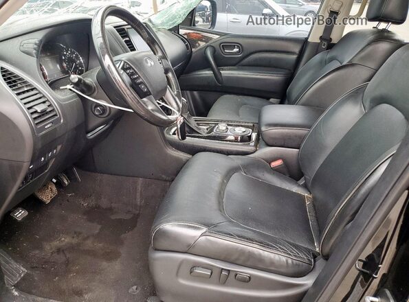 JN8AZ2AFXM9719982 2021 INFINITI QX80 Black Vista interior delantera