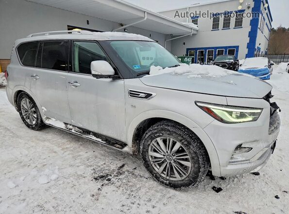 JN8AZ2NE2L9254792 2020 INFINITI QX80 Silver Передня права чверть