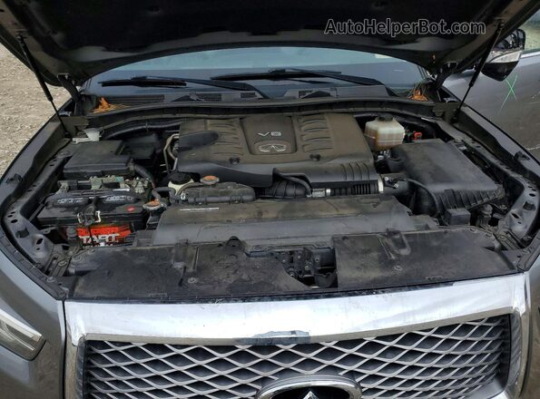 JN8AZ2NEXK9229976 2019 INFINITI QX80 Серый Вид подкапотного пространства