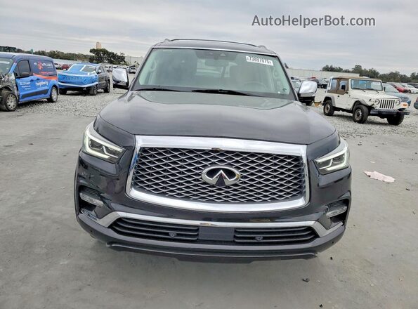 JN8AZ2NF2K9685799 2019 INFINITI QX80 Black Front view