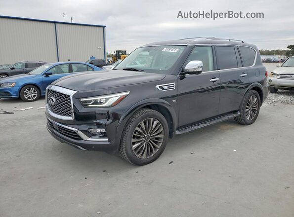 JN8AZ2NF2K9685799 2019 INFINITI QX80 Black Front left