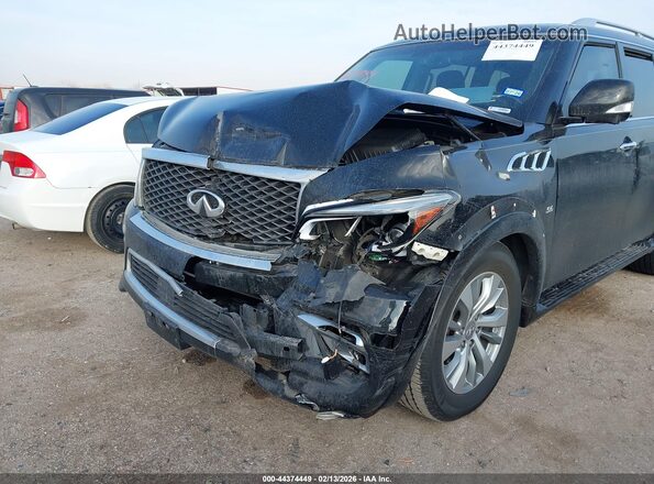 JN8AZ2NF6G9611101 2016 INFINITI QX80 Черный Вид спереди