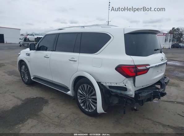 JN8AZ2NF8K9682034 2019 INFINITI QX80 White Задня ліва чверть