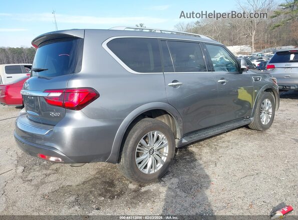 JN8AZ2NF8L9702655 2020 INFINITI QX80 Серый Задняя правая четверть